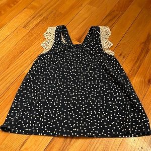 Blue Lace sleeve top